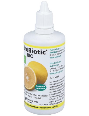 Citrobiotic (Ext.Semilla Pomelo) 100Ml de Sanitas