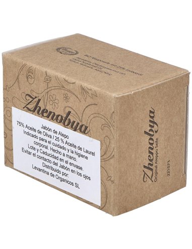 Jabon de Alepo 25% de Zhenobya