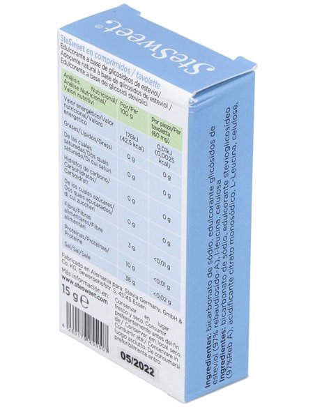 Stevia 250Tabletas de Stevia