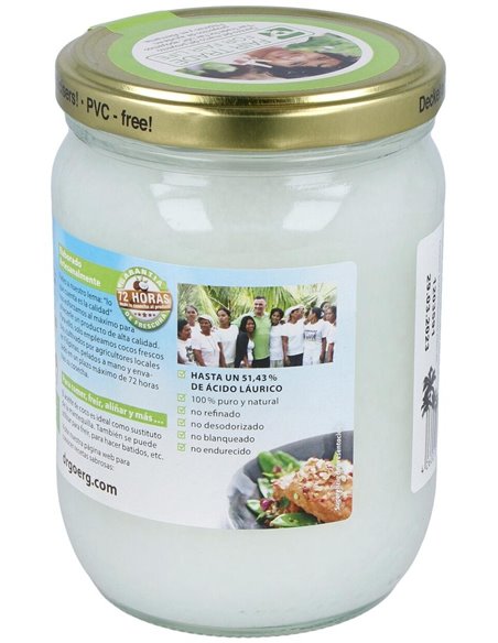 Aceite De Coco 500Ml. Bio de Dr. Goerg