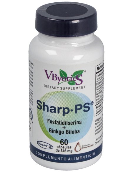 Sharp Ps - Ginkgo (Fosfatidilserina) 60Cap. de Vbyotics