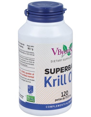 Superba Krill Oil (Aceite De Krill)120Perlas de Vbyotics