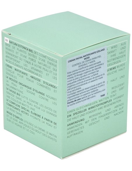 Crema Facial Musgo De Islandia 50Ml. Bio de Natura Estonica