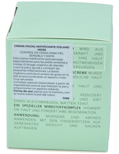 Crema Facial Musgo De Islandia 50Ml. Bio de Natura Estonica