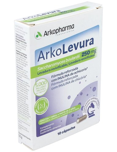 Arko Levura 250Mg 10Cap. de Arkopharma
