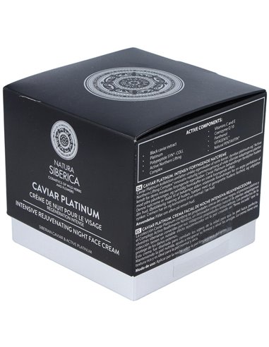 Caviar Platinum Crema De Noche Rejuvenecedora 50Ml de Natura Siberica