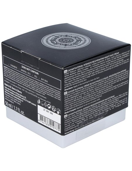 Caviar Platinum Crema De Noche Rejuvenecedora 50Ml de Natura Siberica