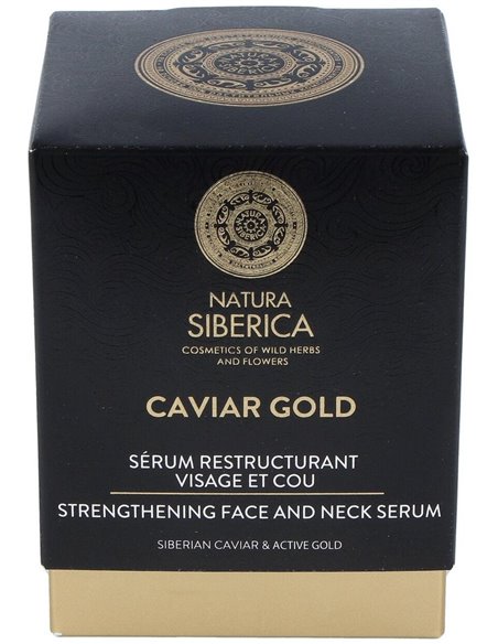 Caviar Gold Serum Reafirmante Rostro-Cuello 30Ml. de Natura Siberica