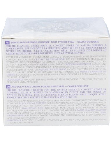 Crema Facial Anti-Age Caviar De Rusia 50Ml. de Natura Siberica