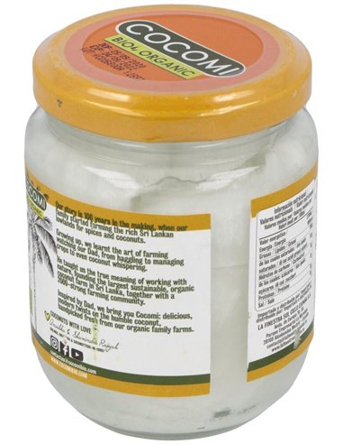 Aceite De Coco  Virgen 225Ml Bio de Cocomi
