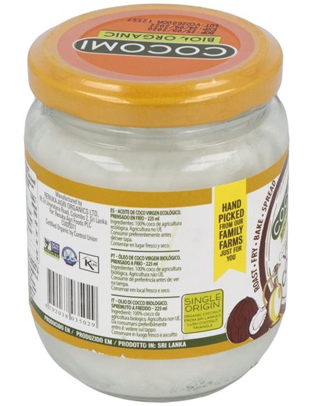 Aceite De Coco  Virgen 225Ml Bio de Cocomi