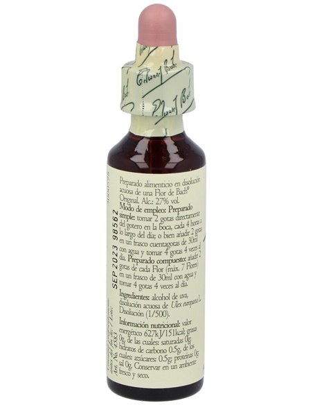 Flores Bach Gorse Aulaga 20Ml. de Flores Bach Original