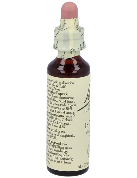 Flores Bach Holly Acebo 20Ml. de Flores Bach Original