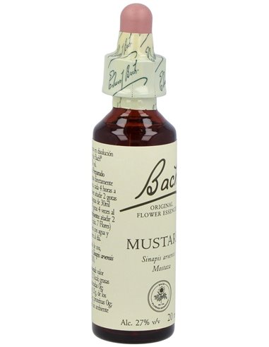 Flores Bach Mustard Mostaza 20Ml. de Flores Bach Original