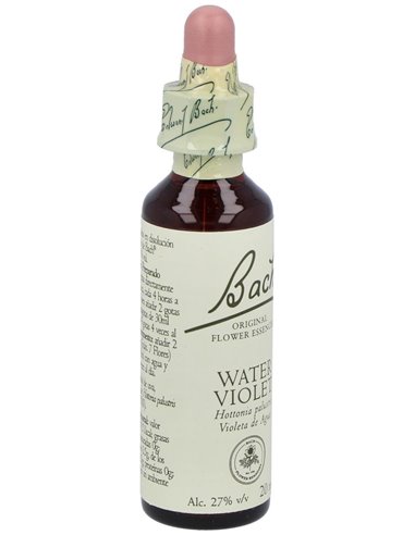 Flores Bach Water Violet Violeta Agua 20Ml. de Flores Bach Original