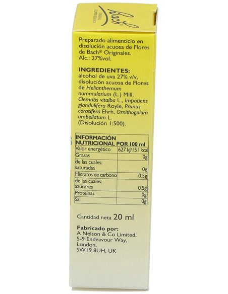 Rescue Remedy Gotas 20Ml. Flores Bach de Flores Bach Original