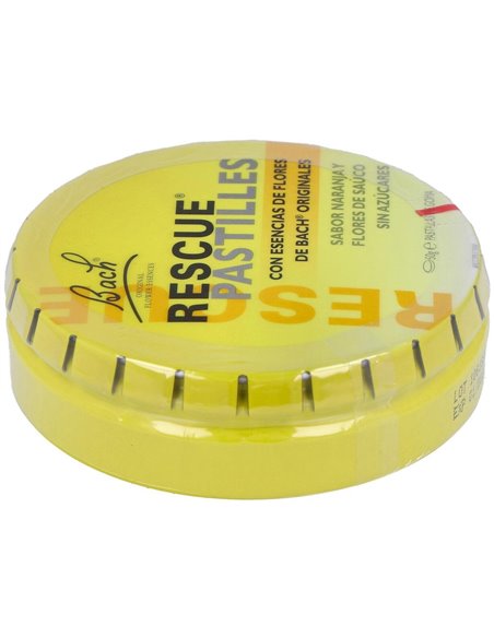 Rescue Pastillas Naranja Sauco 50Grs. Flores Bach de Flores Bach Original