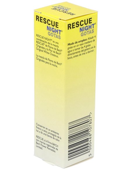 Rescue Night Gotas 20Ml. Flores Bach de Flores Bach Original