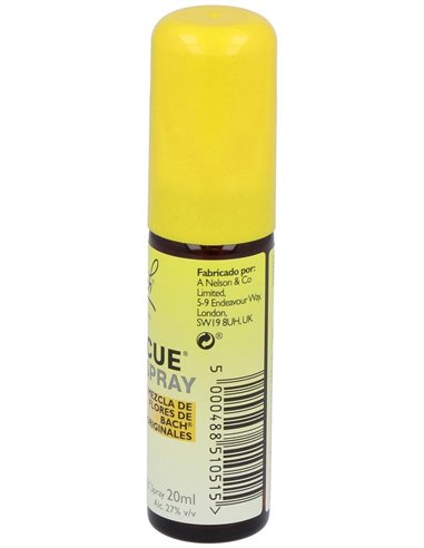 Rescue Spray 20Ml. Flores Bach de Flores Bach Original