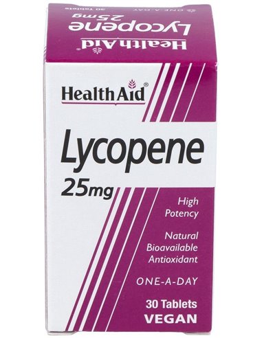 Licopeno 25Mg. 30Comp. Health Aid de Health Aid