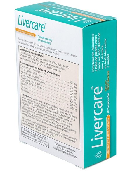 Livercare® 60 Comp de Health Aid