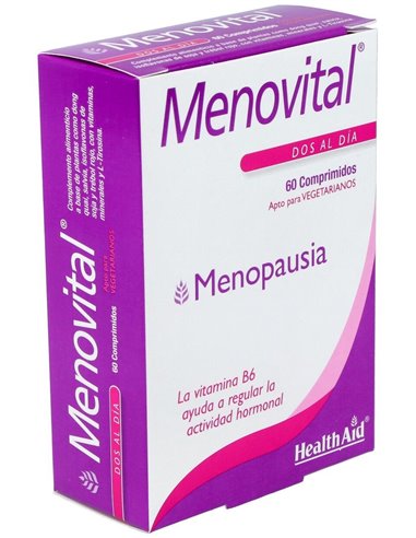 Menovital 60Cap. Health Aid de Health Aid