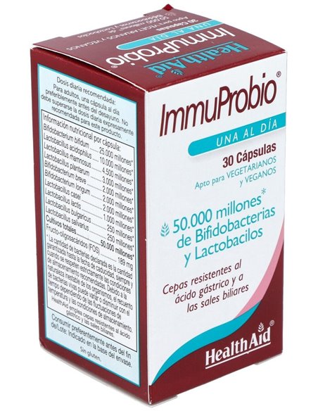 Immuprobio® (50.000 Millones) 30 Vcáps de Health Aid