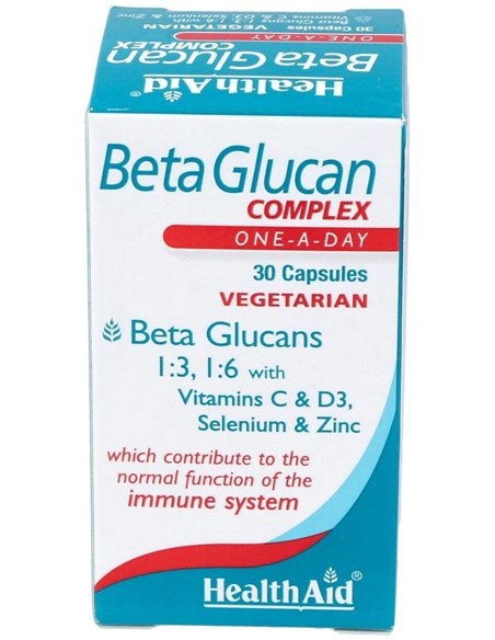 Beta Glucan Complex 30Vcap. de Health Aid