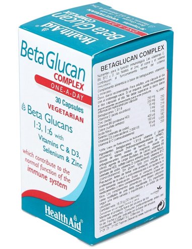 Betaglucan Complex            30 Cáps de Health Aid
