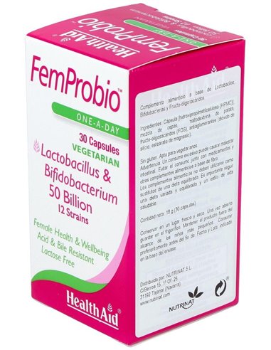 Femprobio 50.000Millones 30Vcap. Health Aid de Health Aid