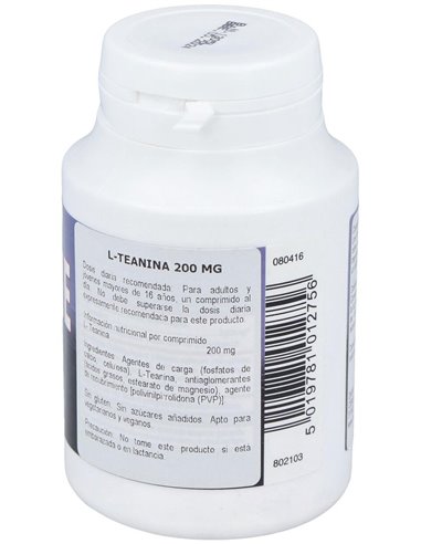 L-Teanina 200Mg. 60Comp. de Health Aid
