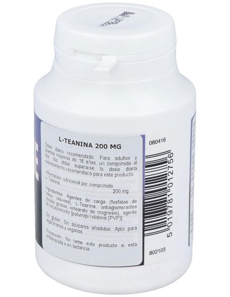 L-Teanina 200Mg. 60Comp. de Health Aid