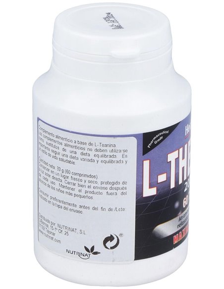 L-Teanina 200 Mg 60 Comp de Health Aid