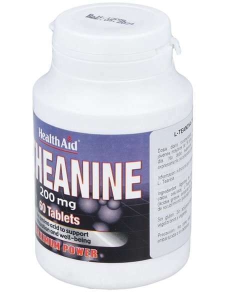 L-Teanina 200Mg. 60Comp. de Health Aid