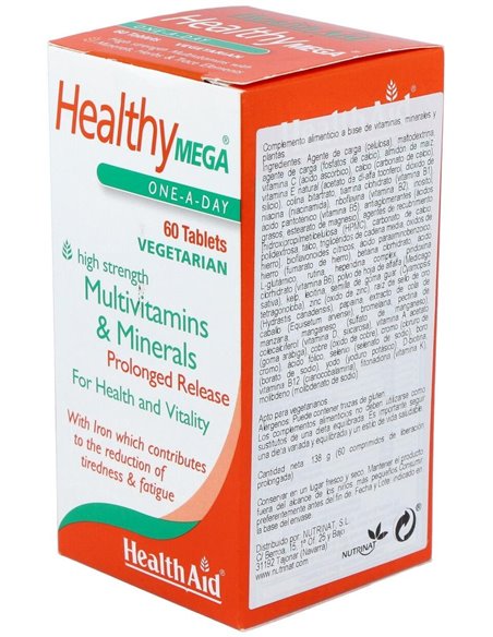 Healthymega® 60 Comp de Health Aid