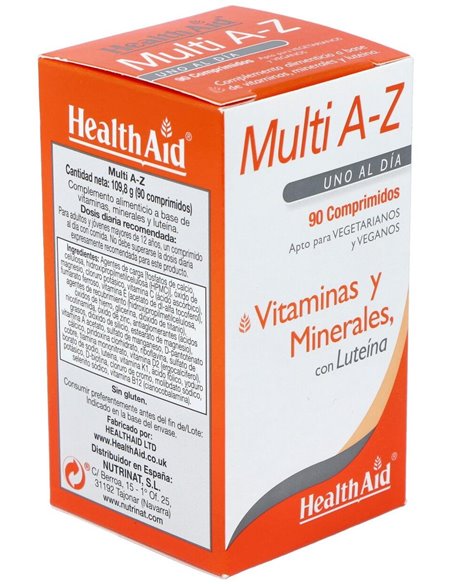 Multi A-Z 90 Comp de Health Aid