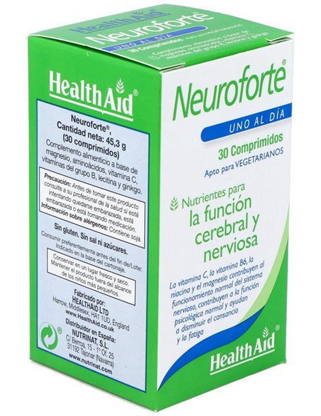 Neuroforte® 30 Comp de Health Aid