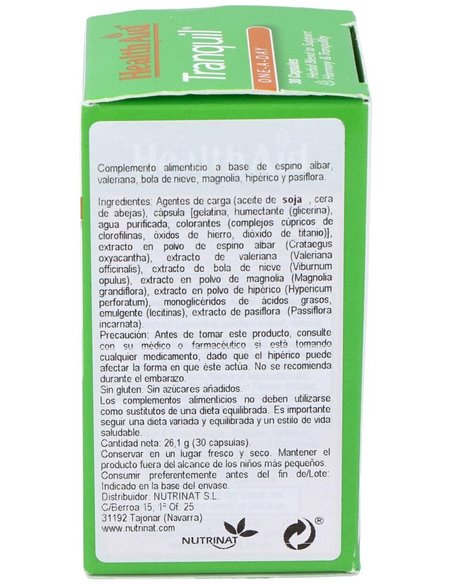 Tranquil® 30 Cáps de Health Aid