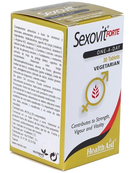 Sexovit® Forte 30 Comp de Health Aid