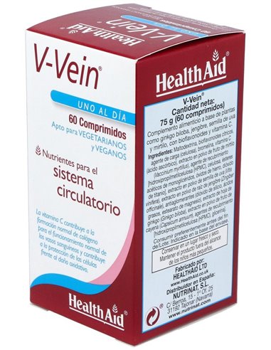 V-Vein 60Comp. Health Aid de Health Aid