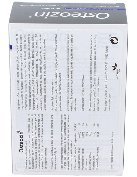 Osteozin 90Comp. de Health Aid