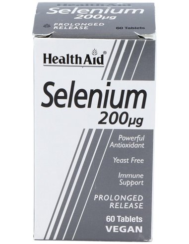Selenio 200 ?g 60 Comp de Health Aid