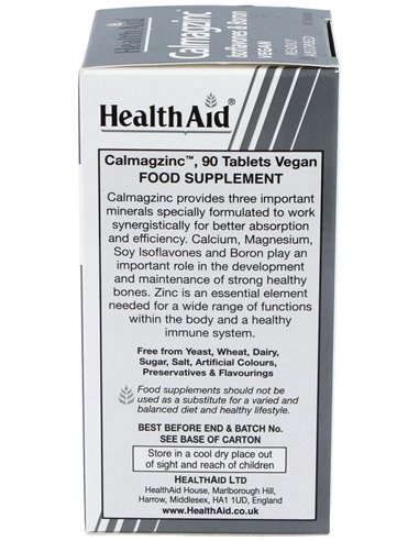 Calmagzinc 90 Comp de Health Aid