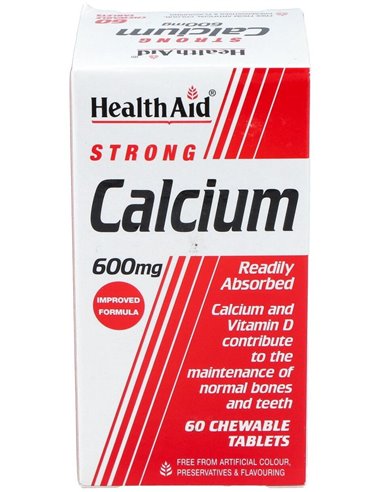 Calcio 600 Mg 60 Comp de Health Aid
