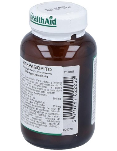 Harpagofito (Harpagophytum Procumbens) 500 Mg 60 Comp de Health Aid
