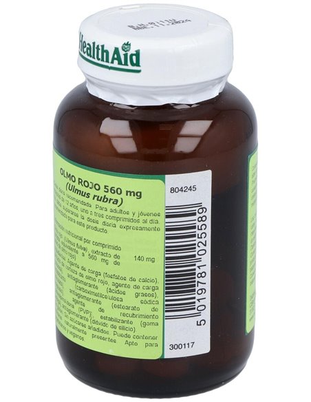Olmo Rojo (Ulmus Fulva) 560 Mg 60 Comp de Health Aid