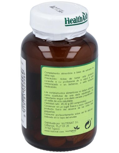 Olmo Americano (Slippery Elm) 60Comp. Health Aid de Health Aid