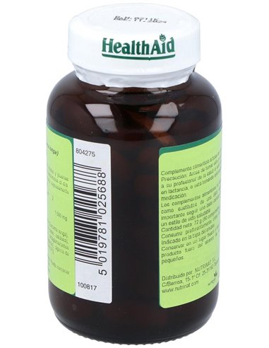 Cúrcuma (Curcuma Longa) 750 Mg 60 Comp de Health Aid