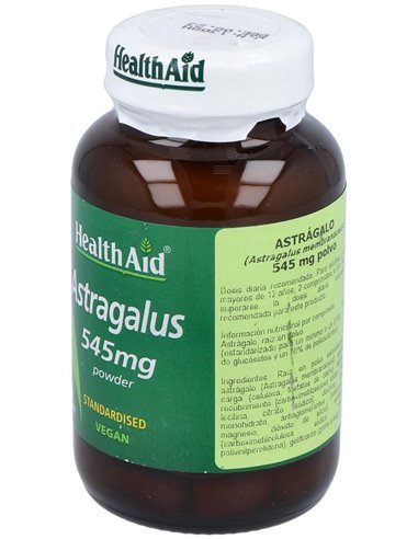 Astrágalo (Astragalus Membranaceus) 545 Mg 60 Comp de Health Aid