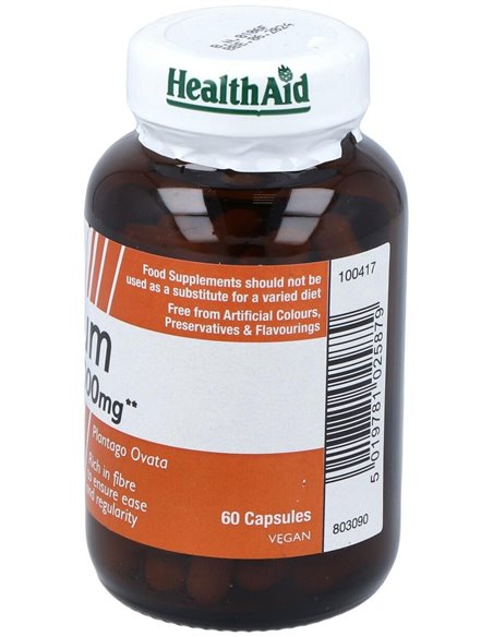 Fibra De Cascara Psyllium 60Comp. Health Aid de Health Aid